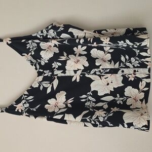 Sanctuary Black and Cream Floral Camisole